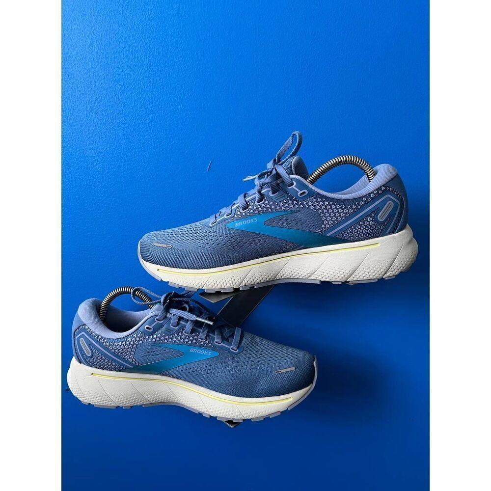 Brooks Womens Ghost 14 1203561B456 Blue Running Shoes Sneakers Size 9.5